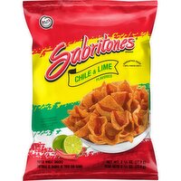 Sabritones Puffed Wheat Snacks Chile & Lime Flavored 2 3/4 Oz