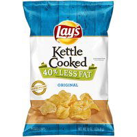 Lay's Kettle Cooked Potato Chips Original 8 Oz