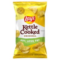 Lay's Kettle Cooked Original Potato Chips, 8 oz