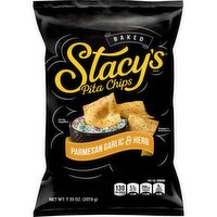 Stacy's Baked Pita Chips Parmesan Garlic & Herb 7.33 Oz, 7.33 Ounce