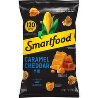 Smartfood Popcorn Caramel Cheddar Mix Flavored 7 Oz