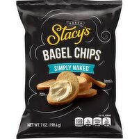 Stacy's Baked Bagel Chips Simply Naked 7 Oz, 7 Ounce