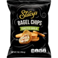 Stacy's Baked Bagel Chips Toasted Garlic 7 Oz, 7 Ounce