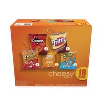 Frito Lay Snacks Cheesy Mix Variety 17 5/8 Oz 18 Count, 17.63 Ounce