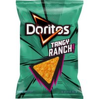 Doritos Flavored Tortilla Chips Tangy Ranch 9 1/4 Oz