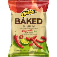 Cheetos Baked Cheese Flavored Snacks Flamin' Hot Limon 7 5/8 Oz