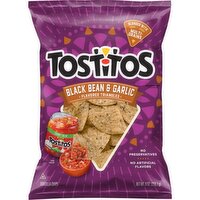 Tostitos Tortilla Chips Black Bean And Garlic Flavored 9 Ounce