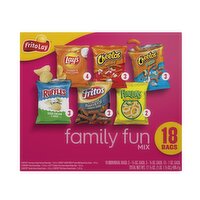 Frito Lay Snacks Family Fun Mix Variety 17 1/8 Oz, 18 Count