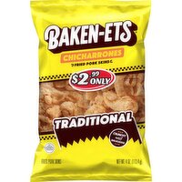 Baken-ets Chicharrones Fried Pork Skins Traditional 4 Oz