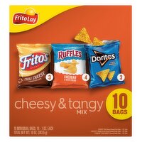 Frito Lay Cheesy & Tangy Mix Variety 1 Oz 10 Count