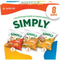 Frito Lay Simply Snacks Variety Pack 5 7/8 Oz, 8 Count