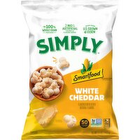 Smartfood Simply Popcorn White Cheddar 5 1/4 Oz