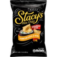 Stacy's Baked Pita Chips Parmesan Garlic & Herb 16 Oz, 16 Ounce