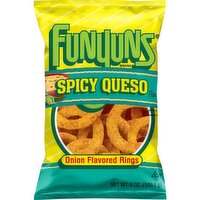 Funyuns Onion Flavored Rings Spicy Queso Flavored 6 Oz