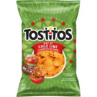 Tostitos Tortilla Chips Hint of Chile Lime Flavored 11 Oz