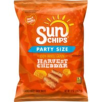 SunChips Flavored Whole Grain Snacks Harvest Cheddar 12 Oz