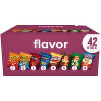 Frito Lay Snacks Flavor Mix Variety Pack, 41 3/8 Oz, 42 Count