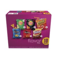 Frito Lay Snacks Flavor Mix Variety Packs 1 Oz, 18 Count