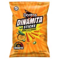 Sabritas Doritos Dinamita Sticks Smoky Chile Queso Corn Snacks, 9 oz, 9 Ounce