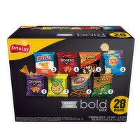 Frito Lay Snacks Bold Mix Variety Packs 27 1/4 Oz, 28 Count, 27.25 Ounce