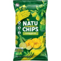 NatuChips Plantain Chips Lime Flavored 7 3/4 Oz