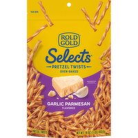 Rold Gold Selects Pretzels Twists Oven Baked Garlic Parmesan 16 Oz, 16 Ounce