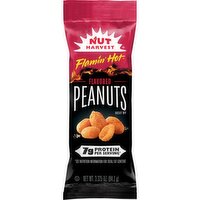 Nut Harvest Peanuts Flamin Hot Flavored 3.325 Oz