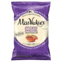 Miss Vickie's Applewood Smoked Bbq Kettle Cooked Potato Chips, 8 oz