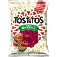 Tostitos Red Scoops! Tortilla Chips Original 10 Oz