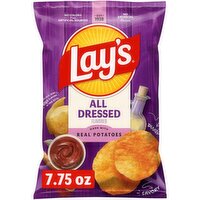 Lay's Potato Chips All Dressed Flavored 7 3/4 Oz