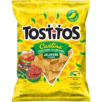 Tostitos Cantina Tortilla Chips Traditional Yellow Corn Jalapeno Flavored 12 Oz