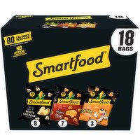 Smartfood Flavored Popcorn Variety Pack 9 Oz, 18 Count