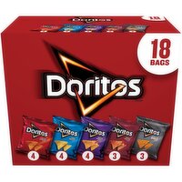 Doritos Tortilla Chips Variety Pack 1 Oz, 18 Count