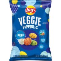 Lay's Veggie Poppables Potato & Veggie Snacks Ranch Flavored 5 Oz