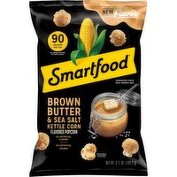 Smartfood Flavored Popcorn Brown Butter & Sea Salt 6 1/2 Oz