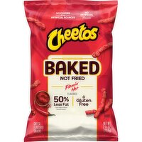 Cheetos Baked Cheese Flavored Snacks Flamin' Hot Flavored 2 1/2 Oz