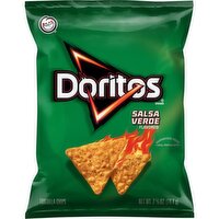 Doritos Tortilla Chips Salsa Verde Flavored 2 5/8 Oz