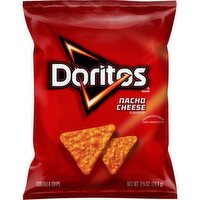 Doritos Tortilla Chips Nacho Cheese Flavored 2 5/8 Oz