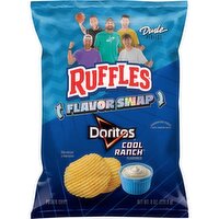 Ruffles Potato Chips Doritos Cool Ranch Flavored, 8 Oz