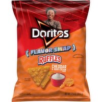 Doritos Tortilla Chips Ruffles Cheddar & Sour Cream 2 5/8 Oz