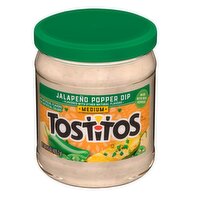 Tostitos Tortilla Chips Jalapeno Popper Dip, 15 Oz