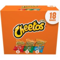 Cheetos Cheese Flavored Snacks Variety Pack, 17.25 Oz X 18