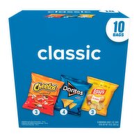 Frito Lay Snacks Classic Variety Pack, 10 Oz X 10 Count
