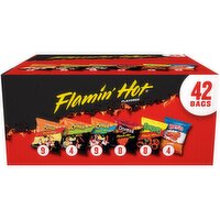 Frito Lay Snacks Flamin Hot Variety Pack, 38 7/8 Oz X 42