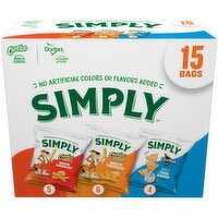 Frito Lay Simply Snacks Variety Pack 13 1/8 Oz X 15