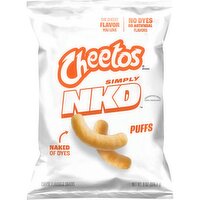 Cheetos Simply NKD Puffs Cheese Flavored Snacks Regular, 8 Oz, 8 Ounce