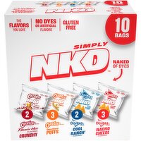 Frito Lay Snacks Simply NKD Variety Pack 9 5/8 Oz X 10
