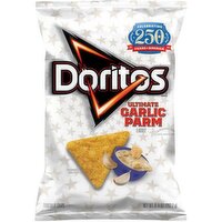Doritos Tortilla Chips Ultimate Garlic Parm Flavored, 9 1/4 Oz