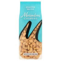 Marvelous Roasted Salted Cashews, 16 oz