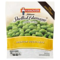 Hanover Steam-In-Bag Shelled Edamame, 10.5 oz, 12 Ounce